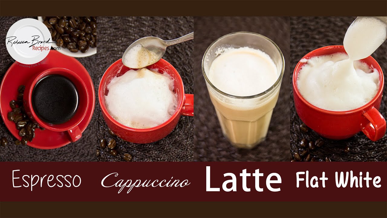 How to Make a Cappuccino,  Latte,  Flat White, Espresso on a Stove Top