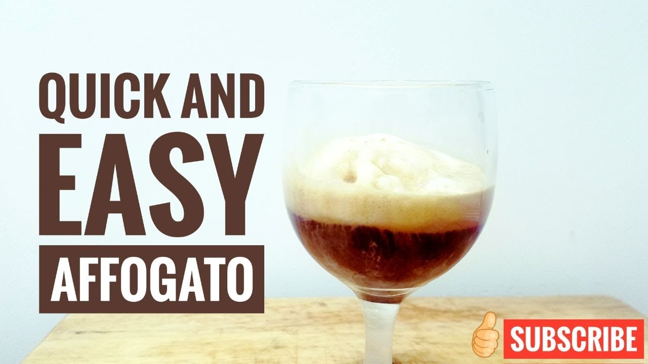 How to make Affogato dessert | Easy how to make coffee at home | Affogato recipes