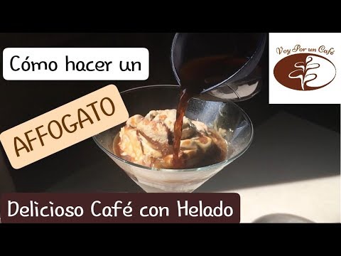 Como preparar un Affogato: Café con Helado Sencillo y Delicioso