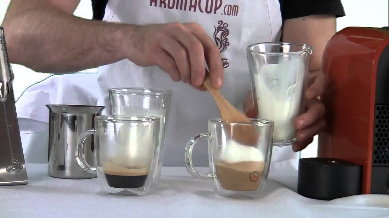 The Easiest Way to make Caffè Latte or Cappuccino