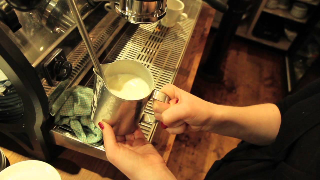 Live Lunch: How to make a flat white