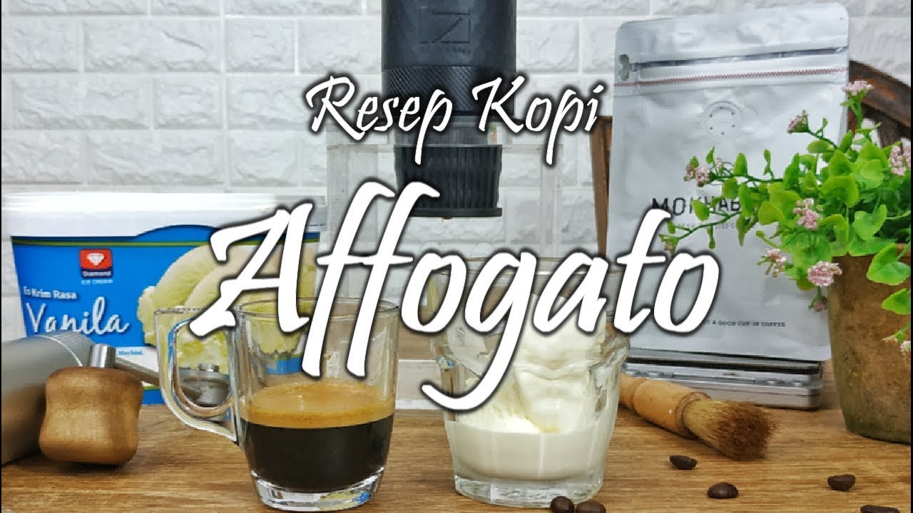 How to make Affogato – resep kopi
