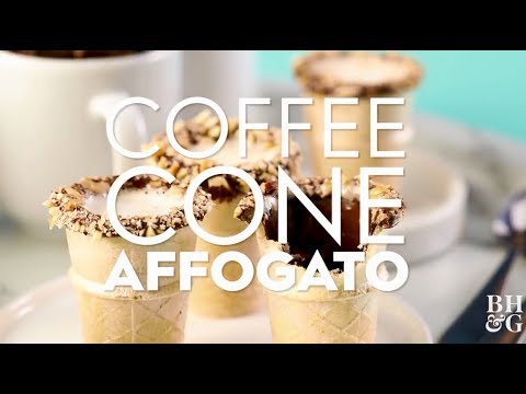 Coffee Cone Affogato