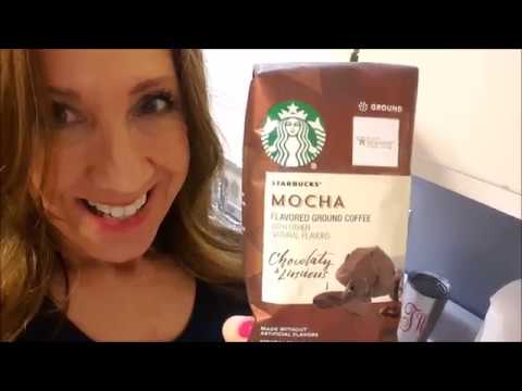 Starbucks Mocha Flavored Coffee 🍵🍵🍵 Brew Your Own