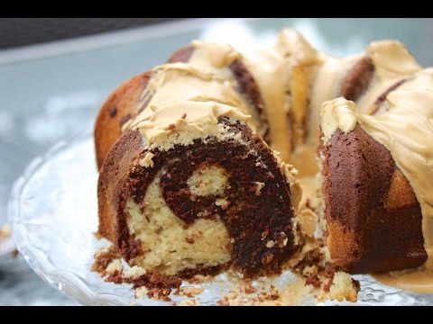 HOW TO MAKE A MOCHA COFFEE CAKE a.k.a. Coffee, Chocolate and Vanilla Marble Cake