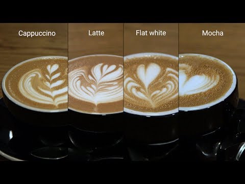 Here are all the big differences between some of the most popular coffee drinks