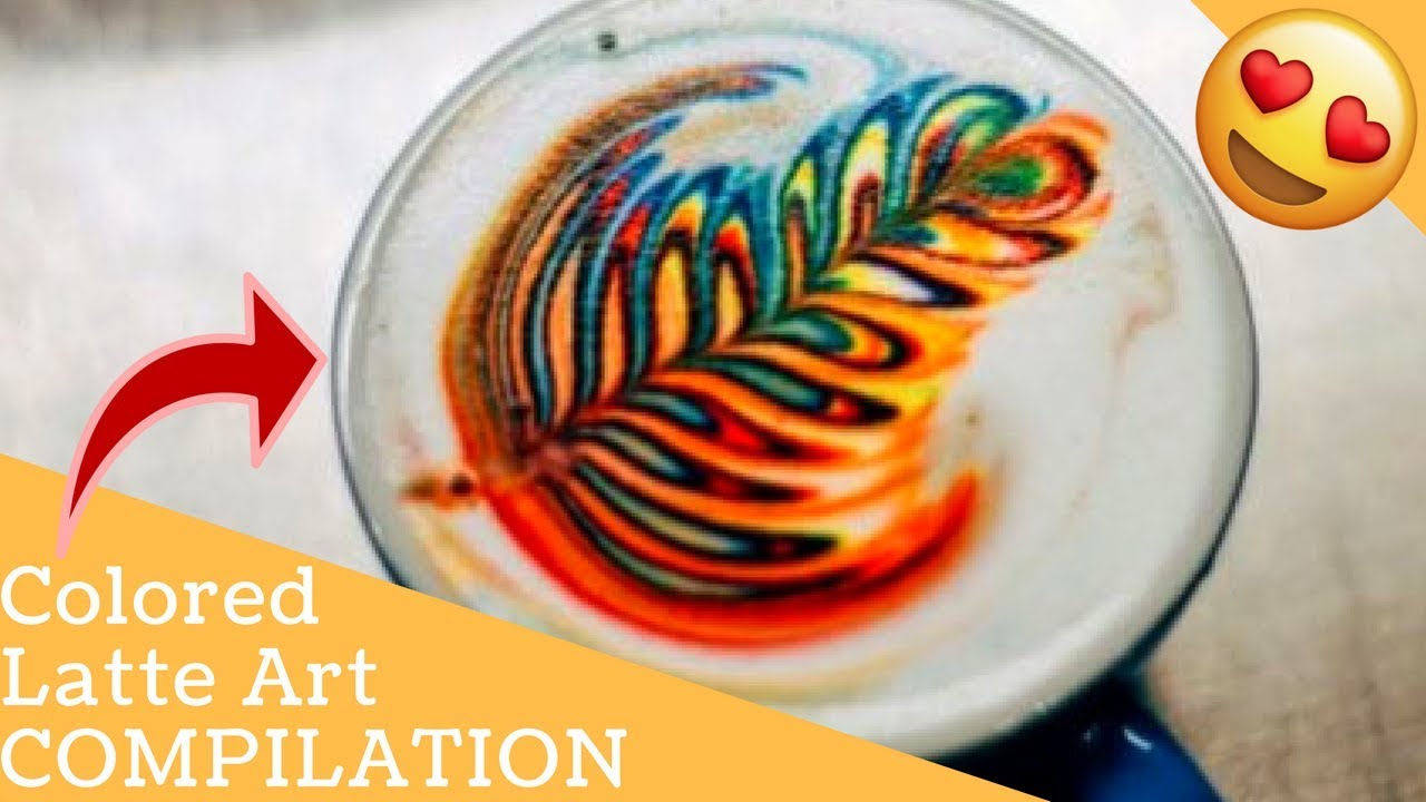 Cappuccino Latte Art – Coffee Art Tutorial – Flat White Barista Compilation – Coffee …