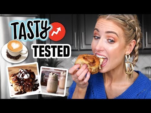 TESTING TASTY Buzzfeed Recipes || COFFEE DESSERTS… Are They Worth It?!
