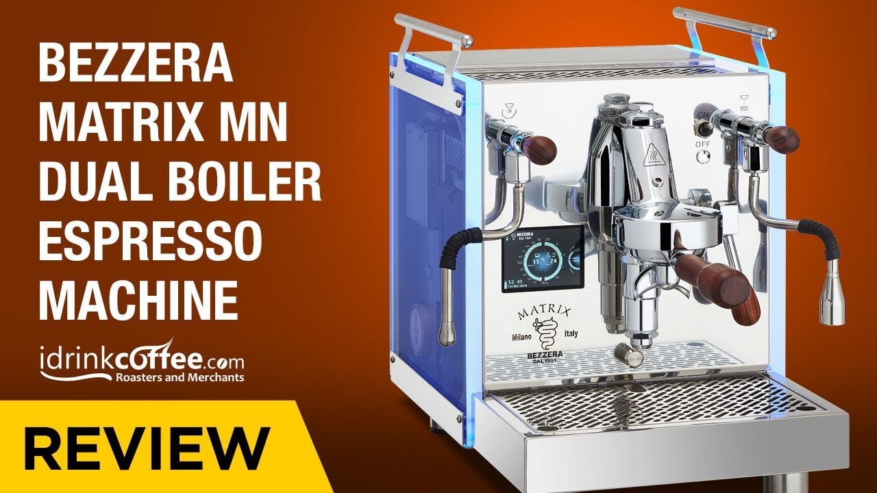 iDrinkCoffee.com Review – Bezzera Matrix MN Dual Boiler Espresso Machine