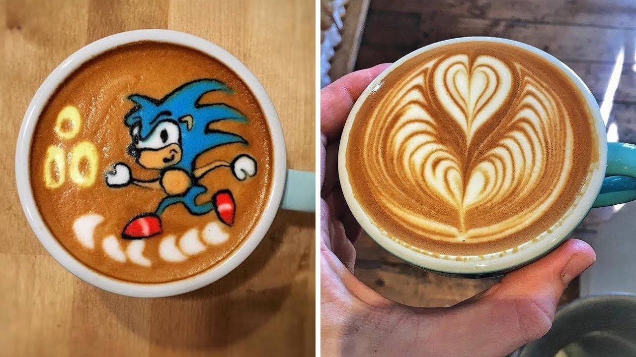 😍Latte Art Cappuccino Free Pour Compilation Best of November #5😍