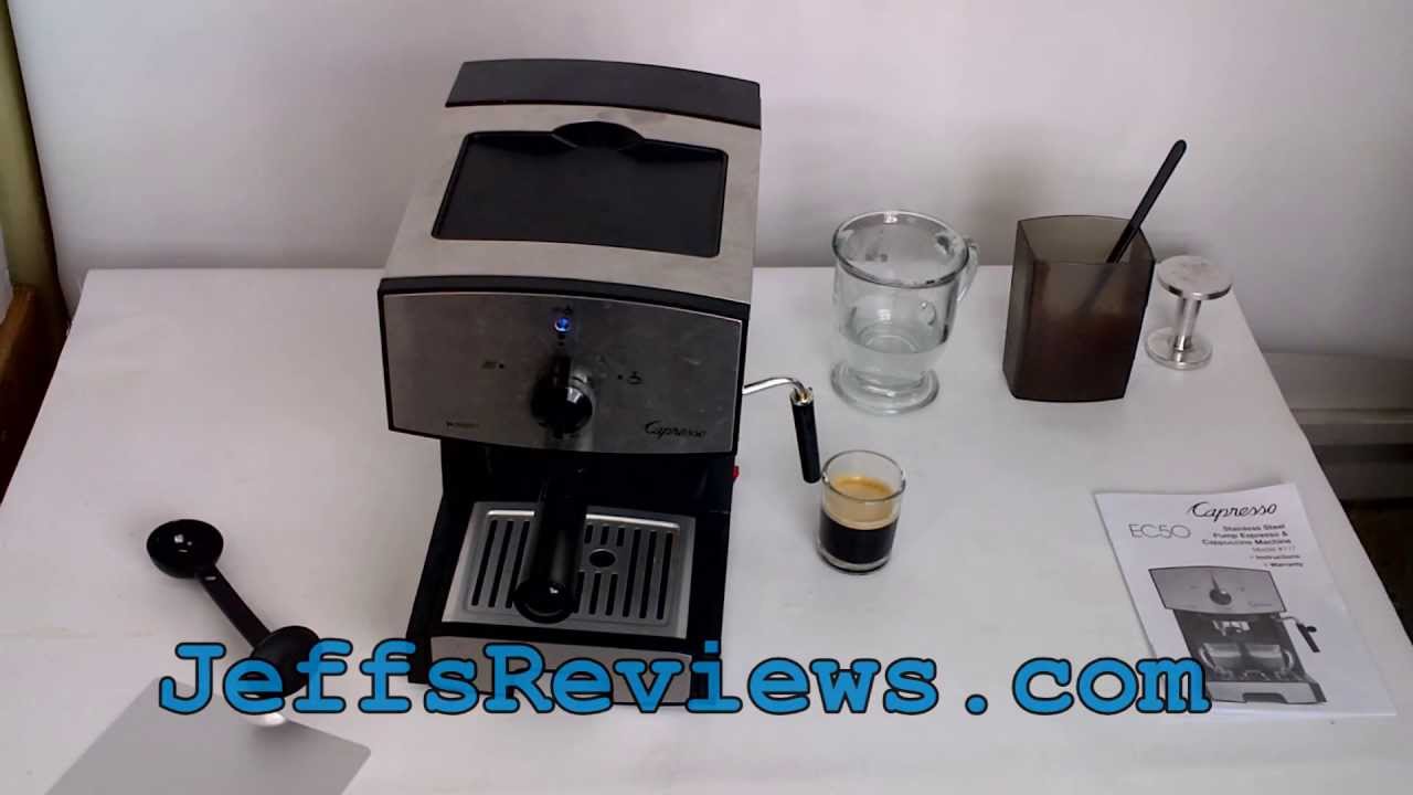 Capresso EC50 Stainless Steel Espresso & Cappuccino Machine