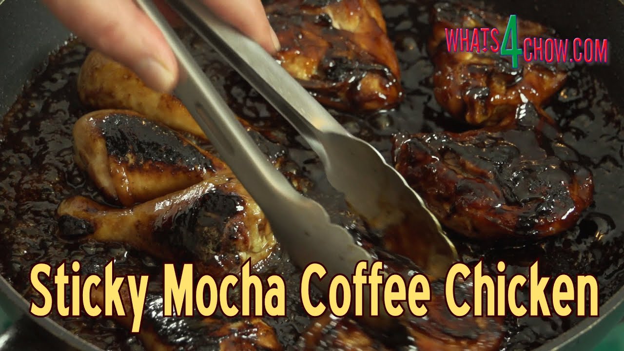 Sticky Mocha Coffee Chicken – Amazing Sticky Coffee Chicken – Sticky Chicken with a D…