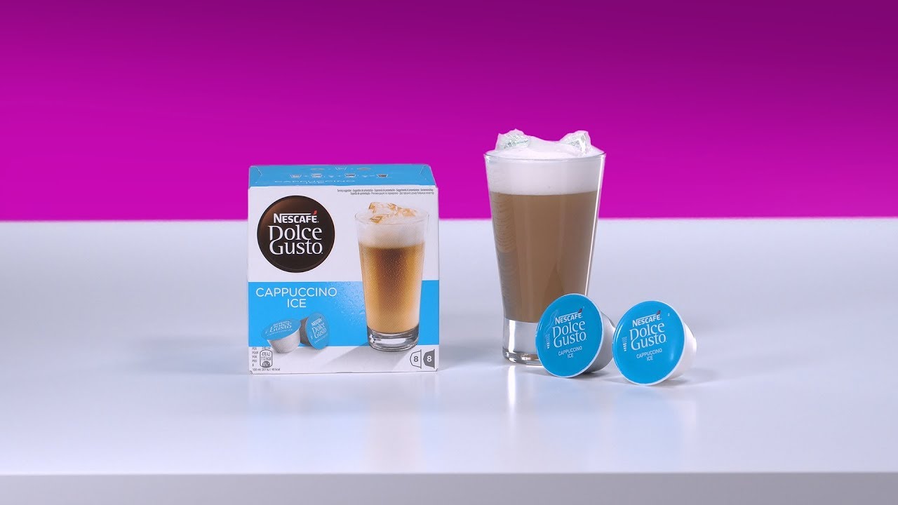 Prepare a Cappuccino Ice with your NESCAFÉ® Dolce Gusto® Piccolo coffee machine by Kr…