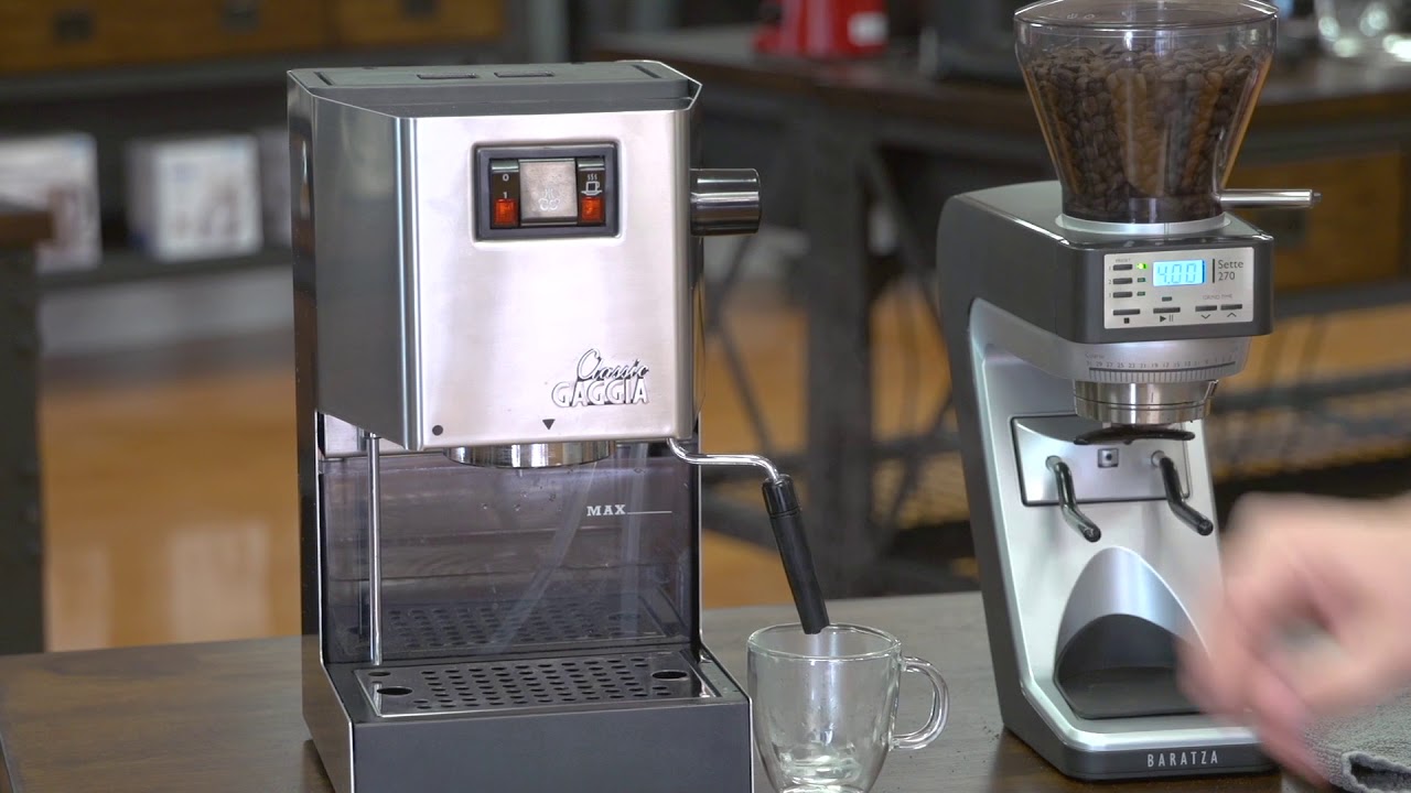 iDrinkCoffee.com Review – Gaggia Classic Espresso Machine
