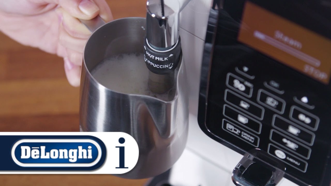 How to make the perfect cappuccino in your De'Longhi Dinamica ECAM 350.35.W coffe…