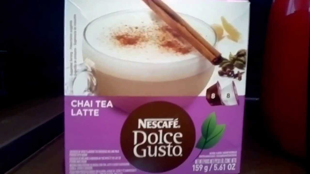 Dolce Gusto Piccolo Chai Tea Latte