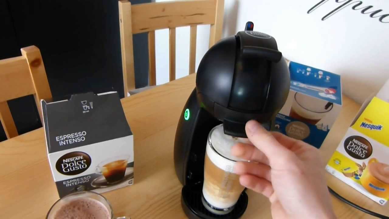 Nescafé Dolce Gusto Piccolo im Test (Zubereitung Espresso, Kakao, Latte Macchiato)