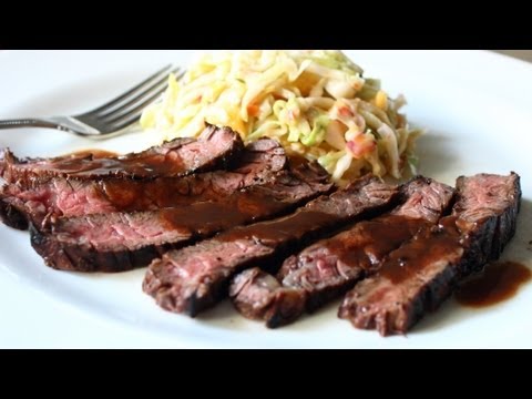 Grilled Coffee & Cola Skirt Steak Recipe – Grilled Beef Marinated in Coffee …