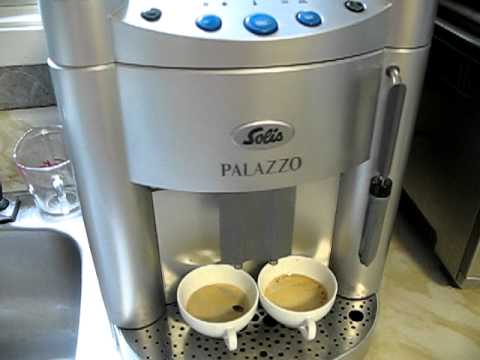 Solis Palazzo Super Automatic Machine Double Espresso Shot