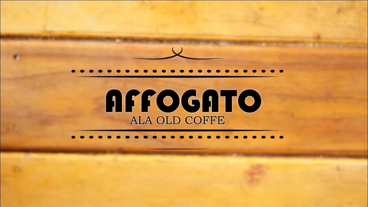 Affogato (rokpresso) ala Old Coffee