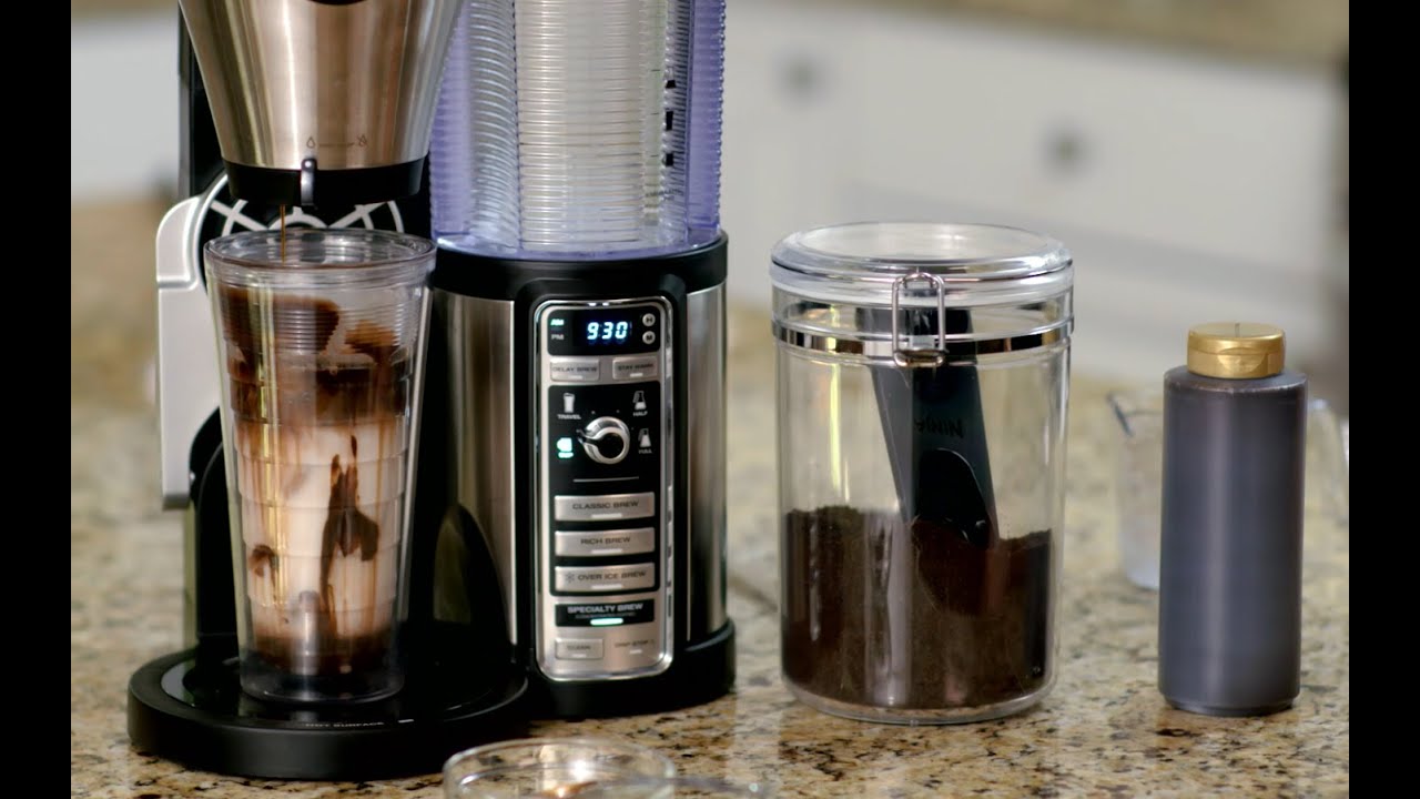 Making an Iced Mocha Latte with the Ninja Coffee Bar™