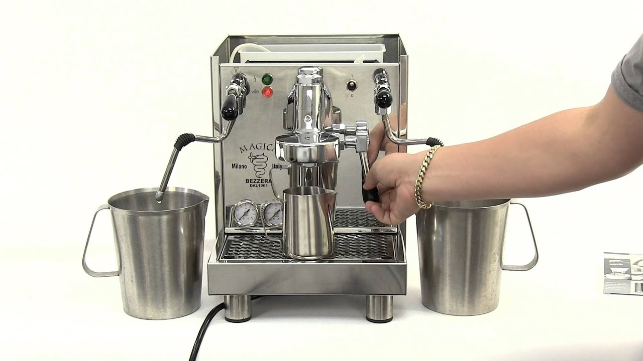 How to descale a heat exchanger espresso machine