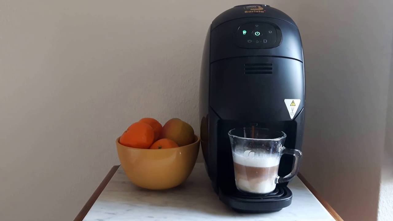 Nescafé Barista – Making a Latte Macchiato