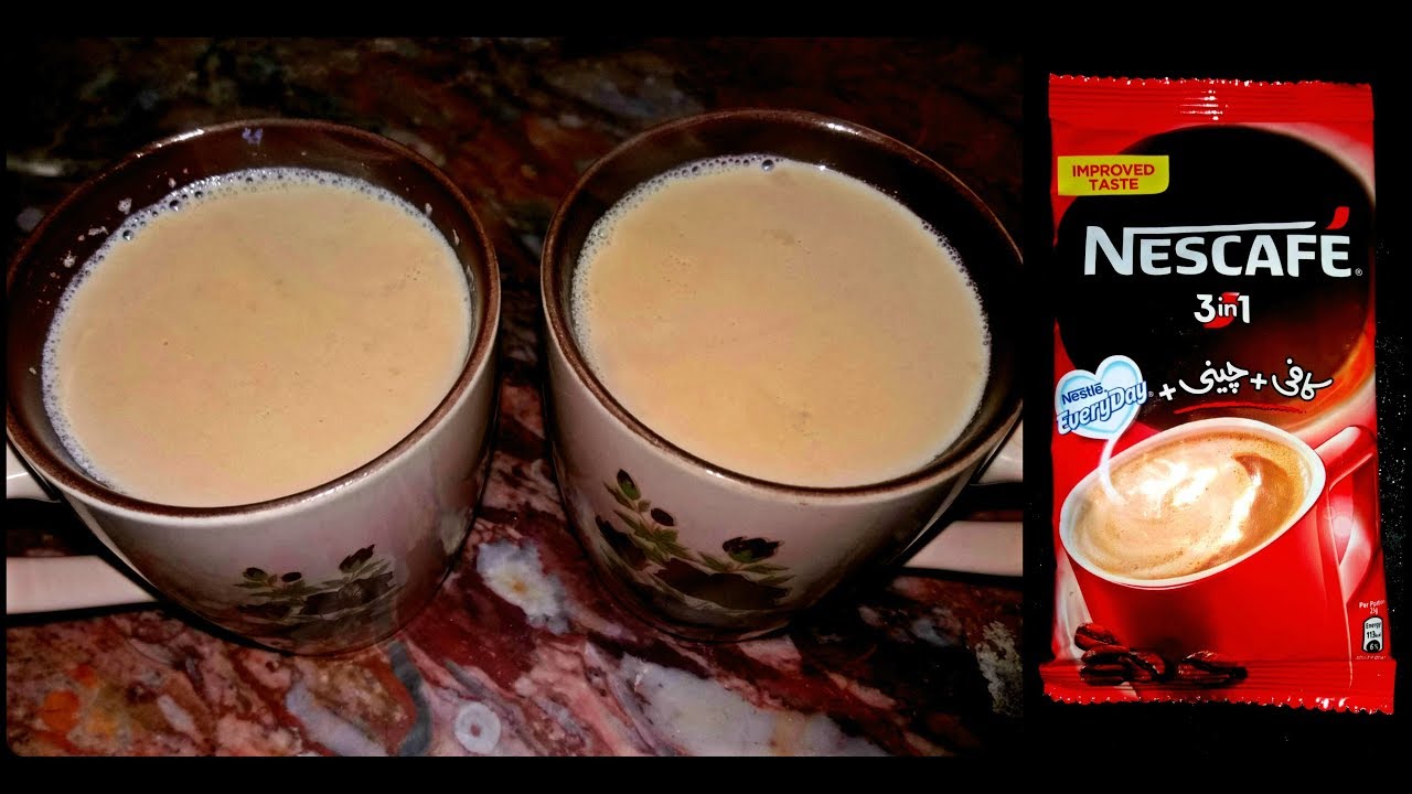 Coffee Recipe without machine | Nescafe 3 in 1 instant milk coffee | creamy Capp…