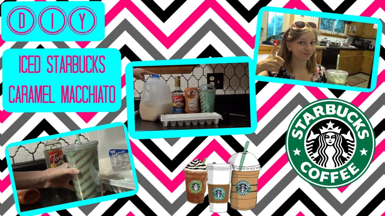 DIY Starbucks Iced Caramel Macchiato | Liv & Kat