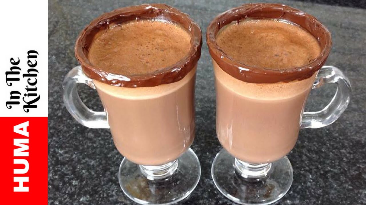 Hot Chocolate Recipe Hot Cocoa Homemade Winter Recipes by (HUMA IN THE KITCHEN)