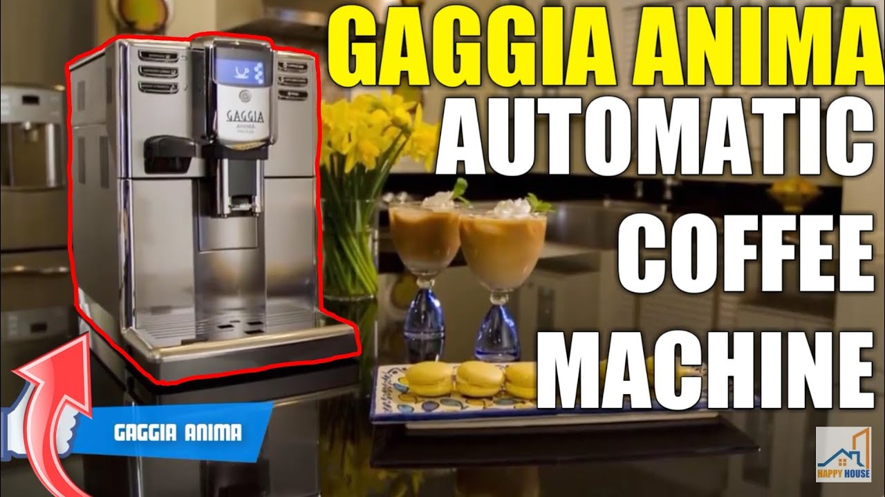 Gaggia Anima Prestige Automatic Coffee Machine Super Automatic Frothing for Latte Ma…