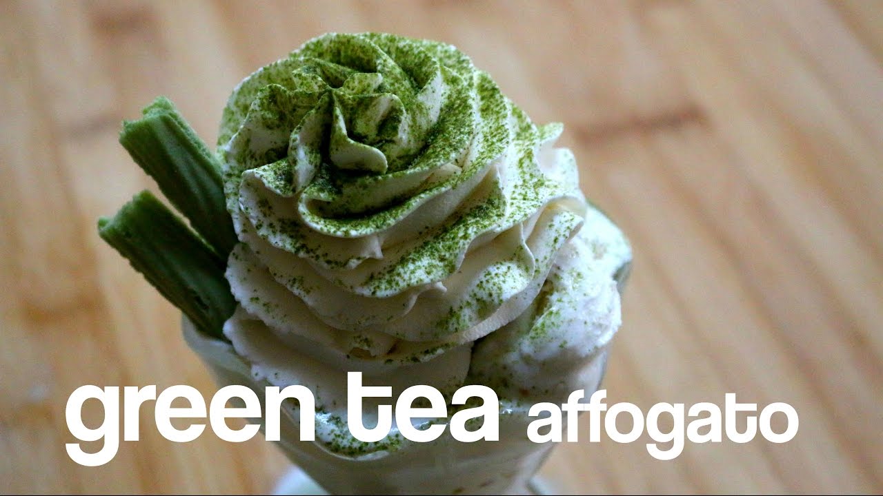 How to Make a Green Tea Affogato