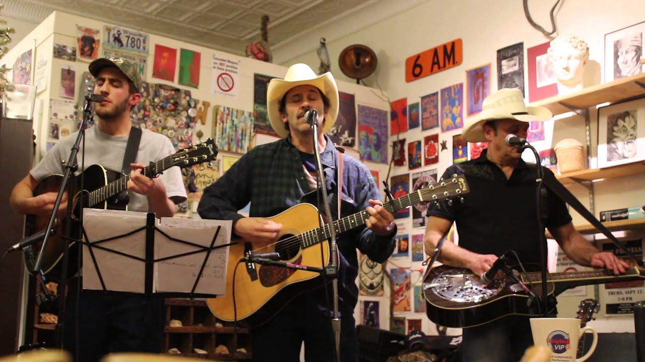 The Ramblers play "Long, Black Train" at Stone Spiral Coffee and Curios Mar…