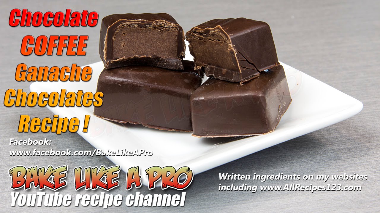 Easy Dark Chocolates Filled With Chocolate Coffee Ganache Recipe
