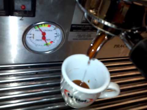La San Marco practical double Espresso