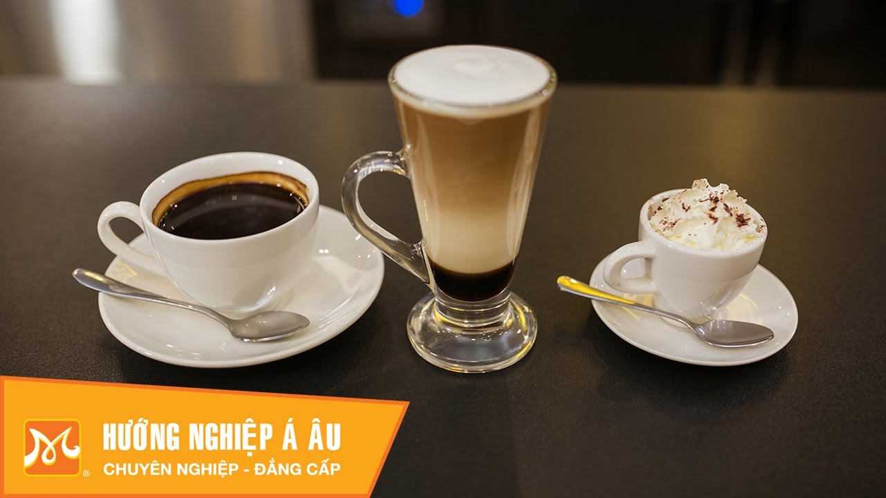Cách pha Cafe Espresso: Conpana, Americano, Mocha