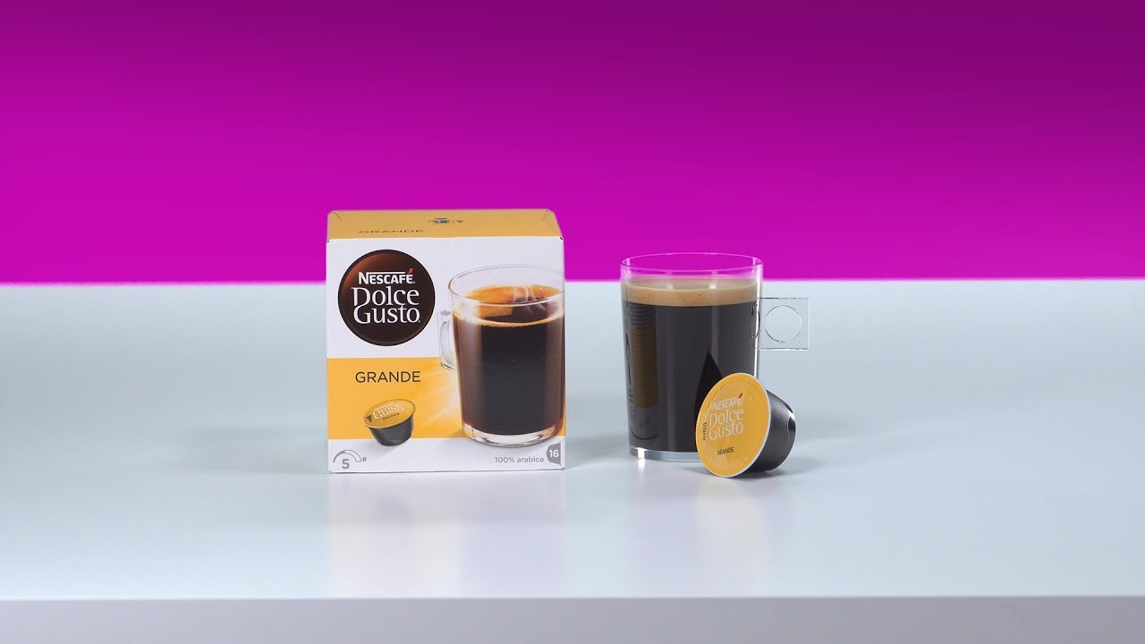 Prepare a Grande with NESCAFÉ® Dolce Gusto® Piccolo Coffee Machine
