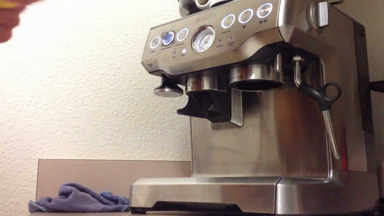 Double Shot Espresso on my Breville BES870XL