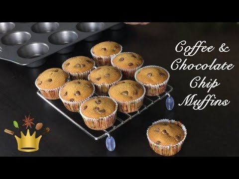 Coffee and Chocolate chip Muffins