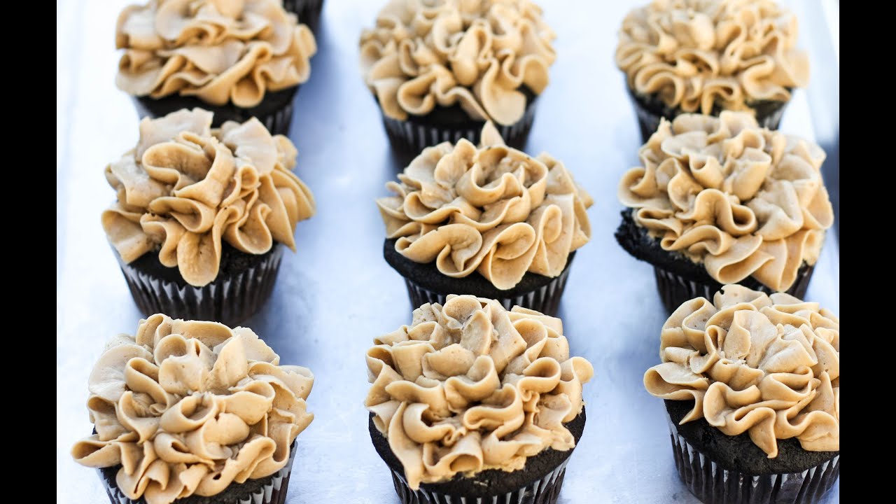 How to Make Mocha Cupcakes with Coffee Swiss Meringue Buttercream