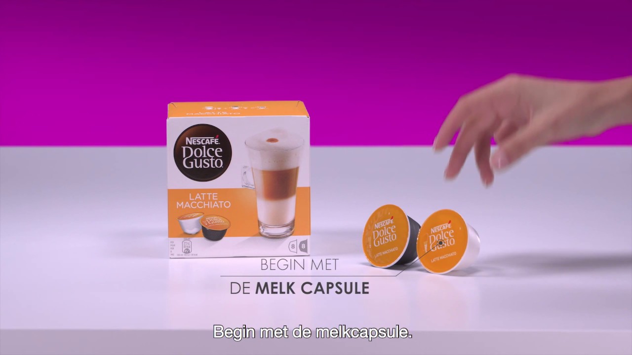 Latte Macchiato Bereiden – Dolce Gusto® Piccolo Koffiemachine