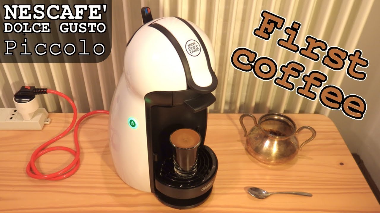 NESCAFÉ DOLCE GUSTO Piccolo • Unboxing and First Coffee