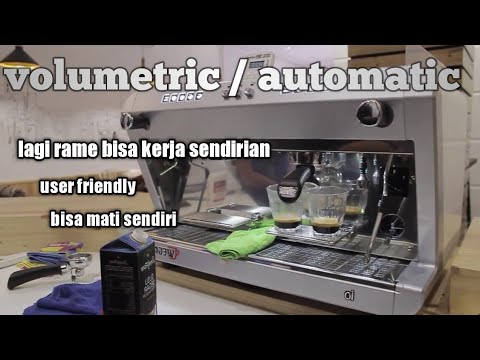 Jenis-Jenis Mesin Espresso (automatic biasa disebut volumetric)