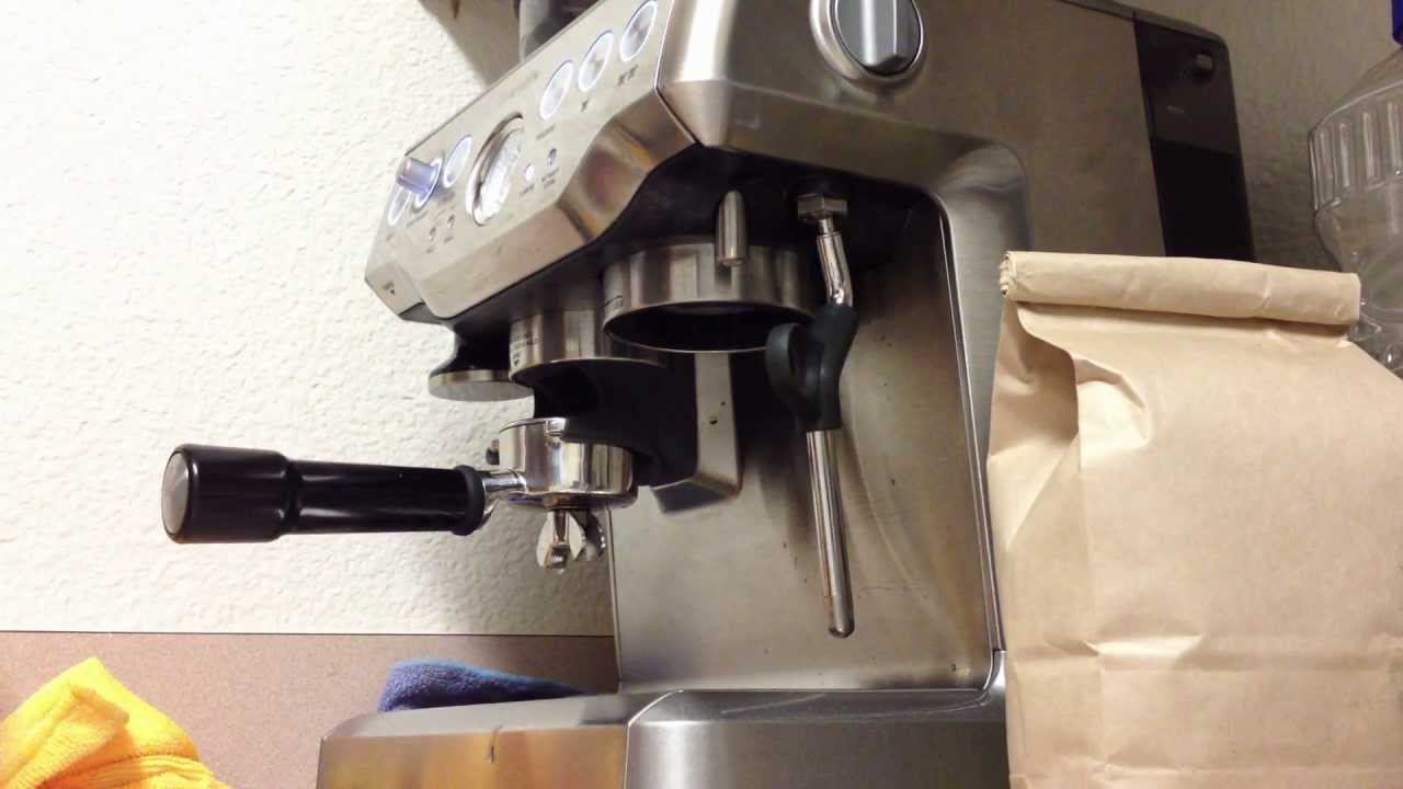 Lets Make Coffee… Pulling a Double Espresso Shot on my Breville Barista Express BES…