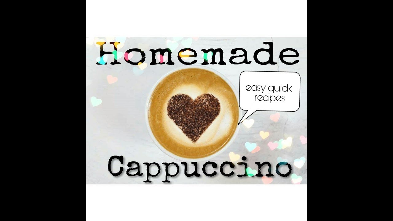 #coffee and #date #cappuccino   Cappuccino quick and easy/ Coffee recipes / Snac…
