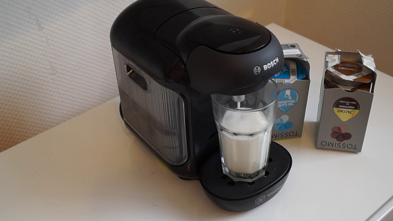 how to make tassimo latte macchiato zubereit cafe latte
