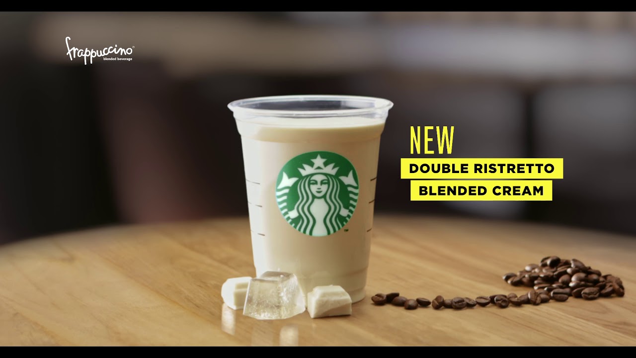Starbucks Summer Drink – Double Ristretto Blended Cream Frappuccino