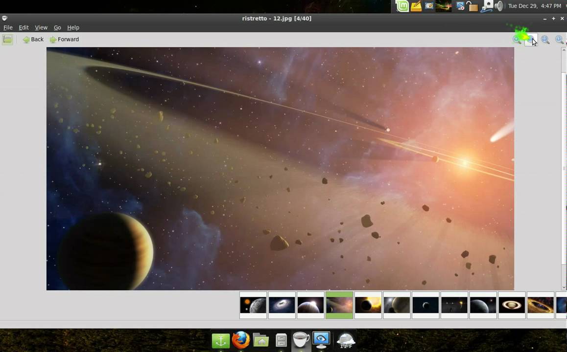 View Images – Ristretto (Linux Mint)