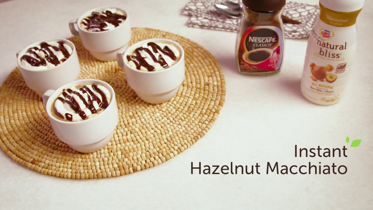 Instant Hazelnut Macchiato