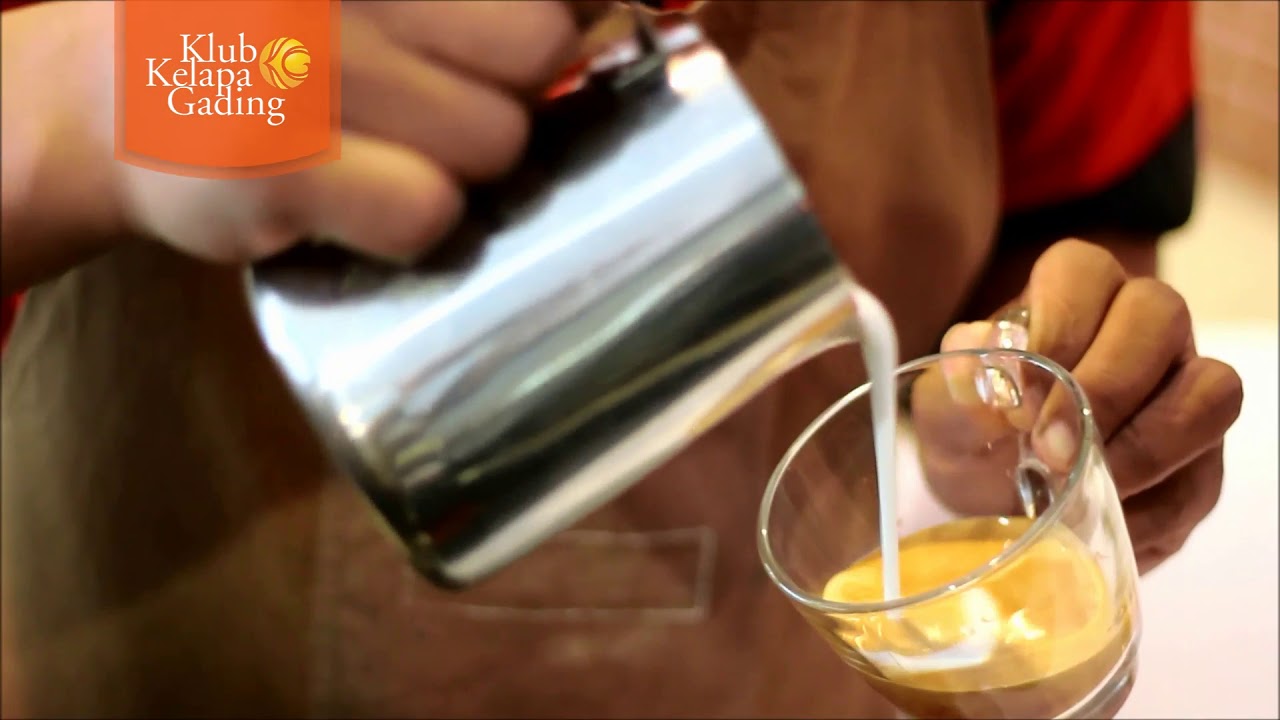 Cara Membuat Cafe Latte ala Pandan Cafe, Klub Kelapa Gading